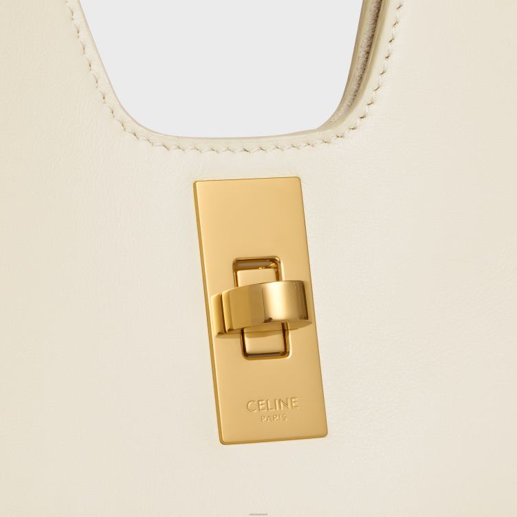 CELINE kalksteen cabas 16 van glad kalfsleer 4TLH8152
