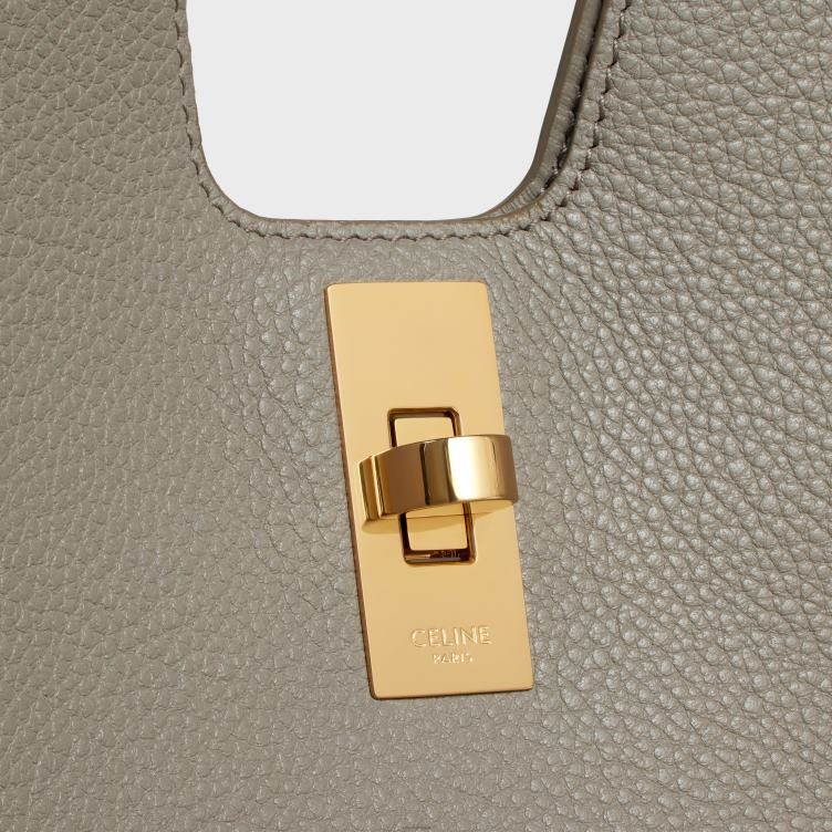 CELINE kiezelsteen cabas 16 van soepel generfd kalfsleer 4TLH8149