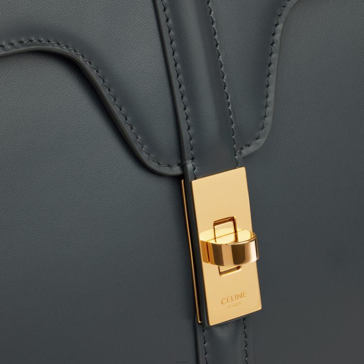 CELINE leigrijs classique 16 tas van gesatineerd kalfsleer 4TLH8123