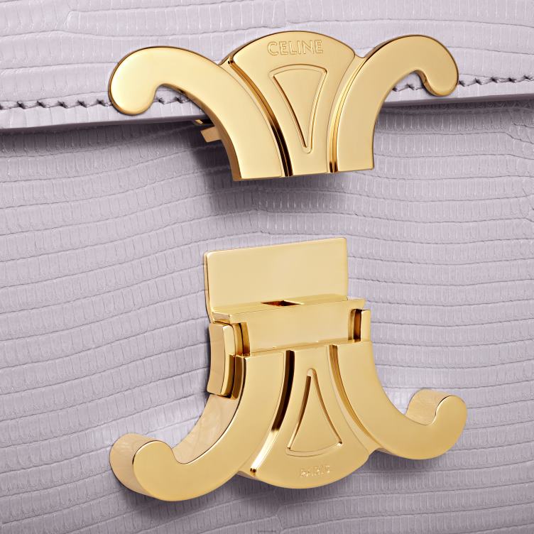 CELINE licht lila tiener triomphe tas in hagedis 4TLH8116