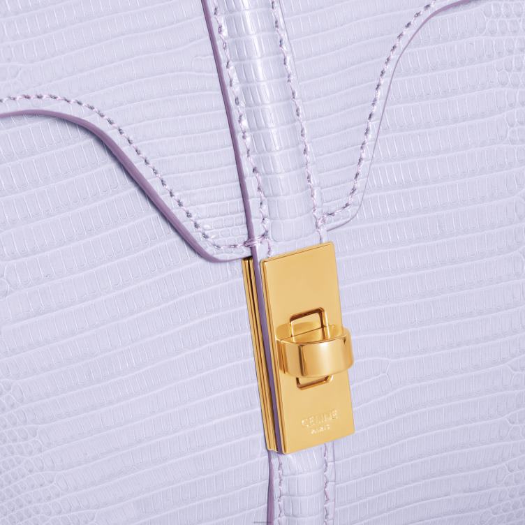 CELINE lichte lavendel mini 16 in hagedis 4TLH8140