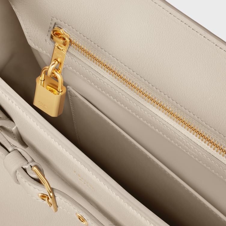 CELINE lichte steen conti tas van soepel kalfsleer 4TLH876