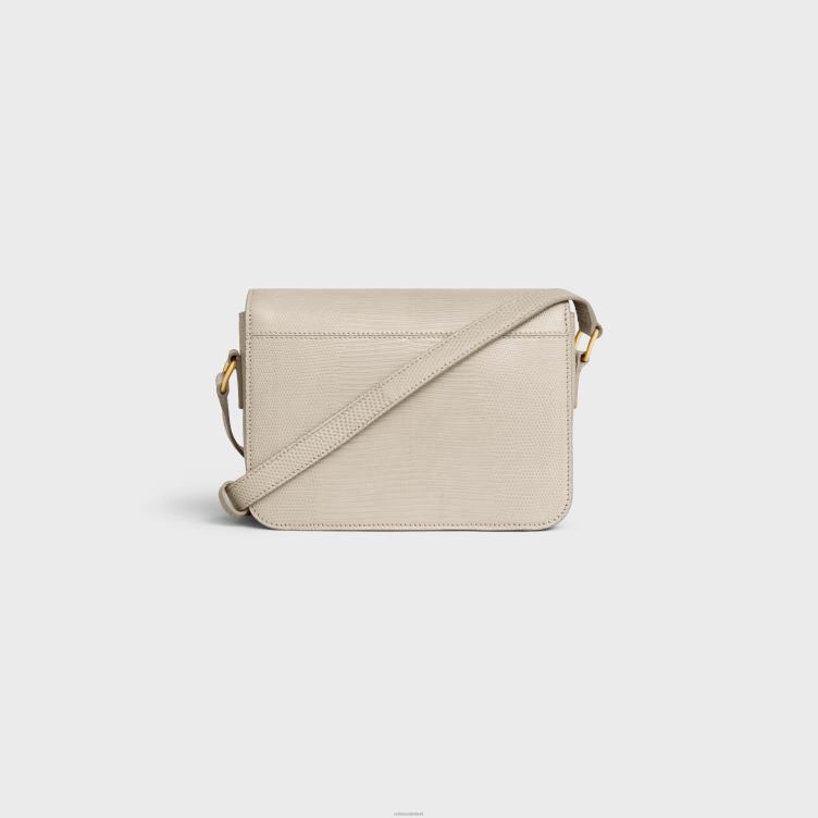 CELINE lichte steen tiener triomphe tas in hagedis 4TLH849