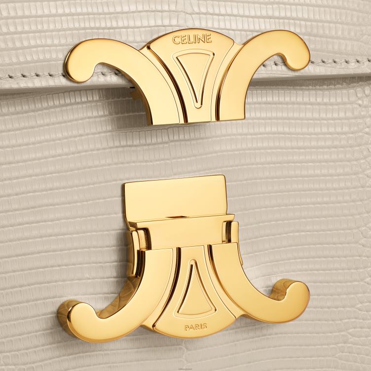 CELINE lichte steen tiener triomphe tas in hagedis 4TLH849