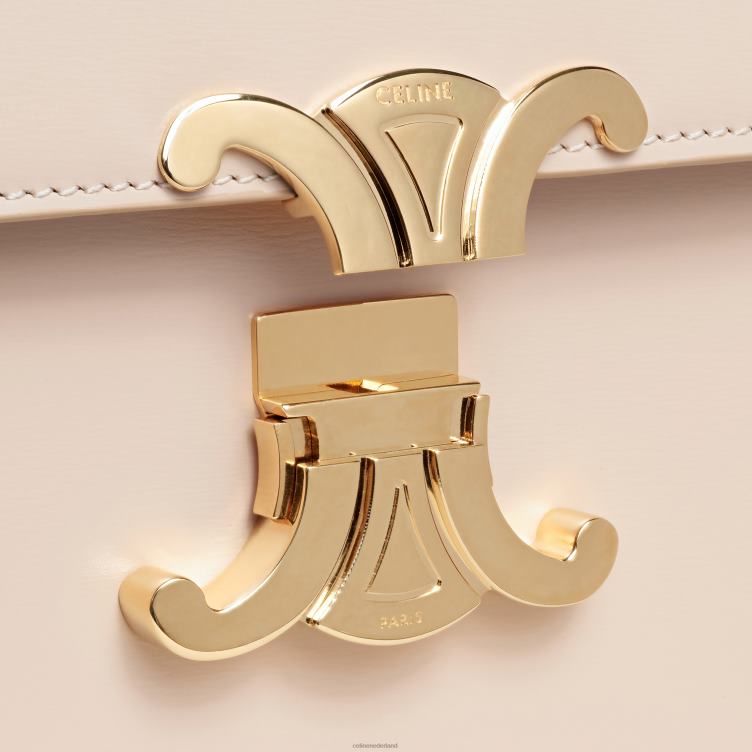 CELINE naakt klassieke triomphe tas van glanzend kalfsleer 4TLH893