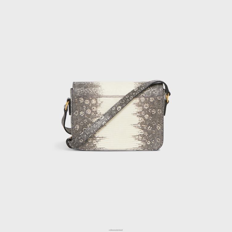 CELINE natuurlijk tiener triomphe tas in hagedis 4TLH8119