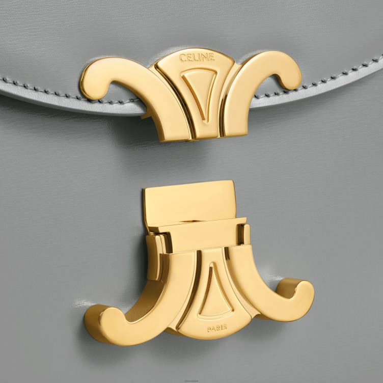 CELINE zink kettingbesace clea van glanzend kalfsleer 4TLH857