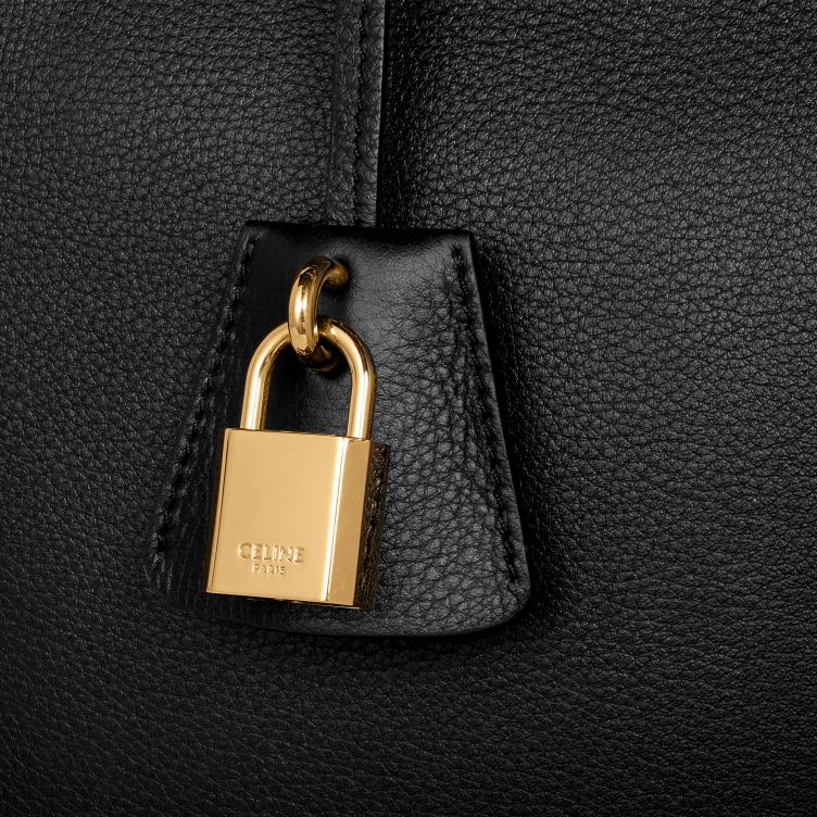 CELINE zwart conti tas van soepel kalfsleer 4TLH875