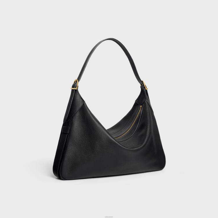 CELINE zwart grote romy van soepel kalfsleer 4TLH8291