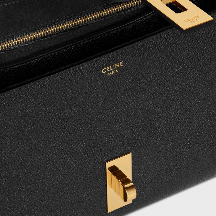 CELINE zwart teen soft 16 van soepel generfd kalfsleer 4TLH867