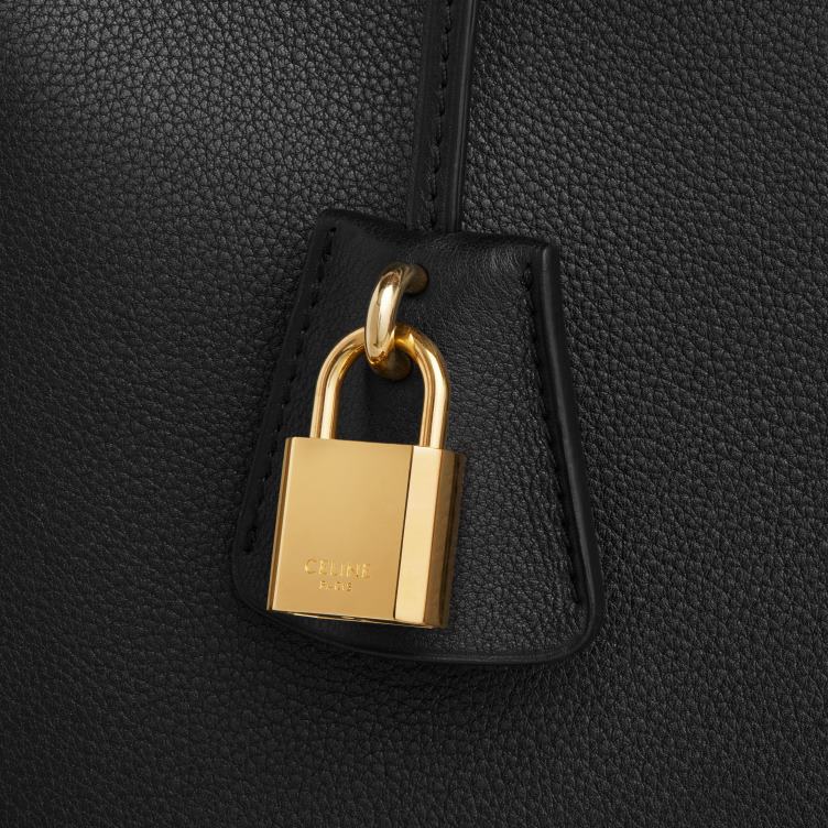 CELINE zwart tiener conti tas van soepel kalfsleer 4TLH877