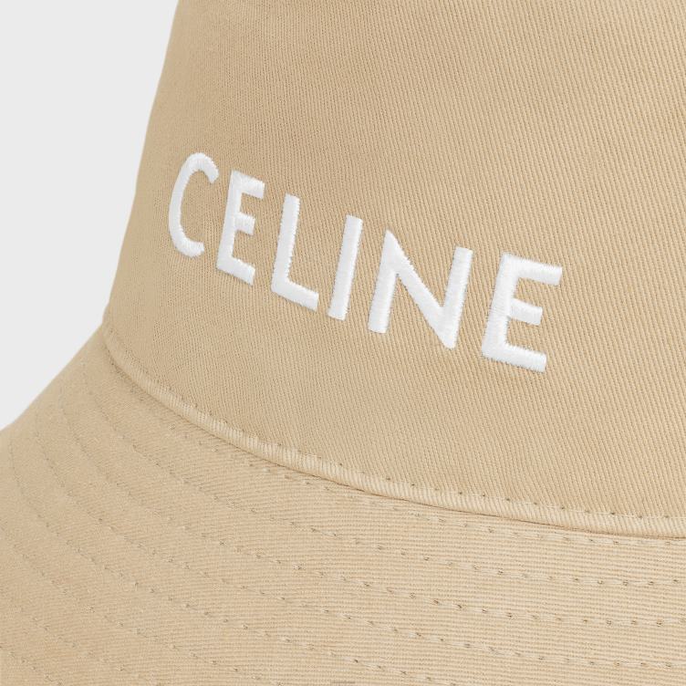 CELINE biscuit Vissershoedje van katoengabardine 4TLH81044