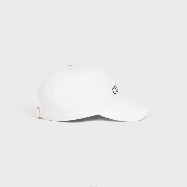 CELINE wit baseballpet van katoen 4TLH82240