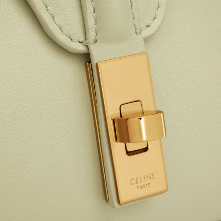CELINE amandel groen mini soft 16 van glad kalfsleer 4TLH8395