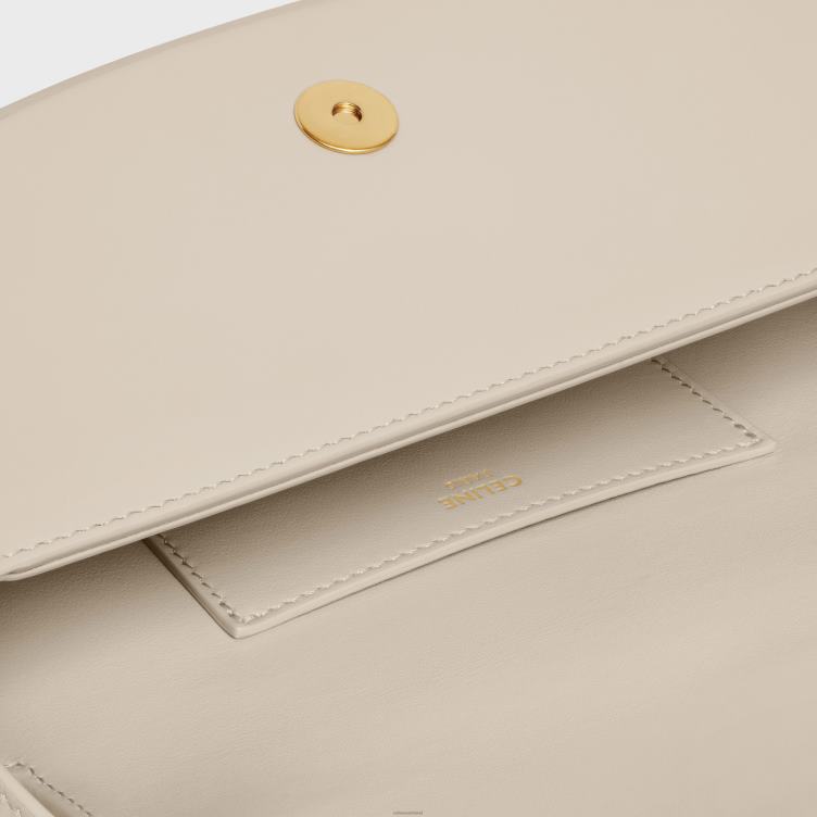 CELINE lichte steen clutch op band tabou van glad kalfsleer 4TLH8344