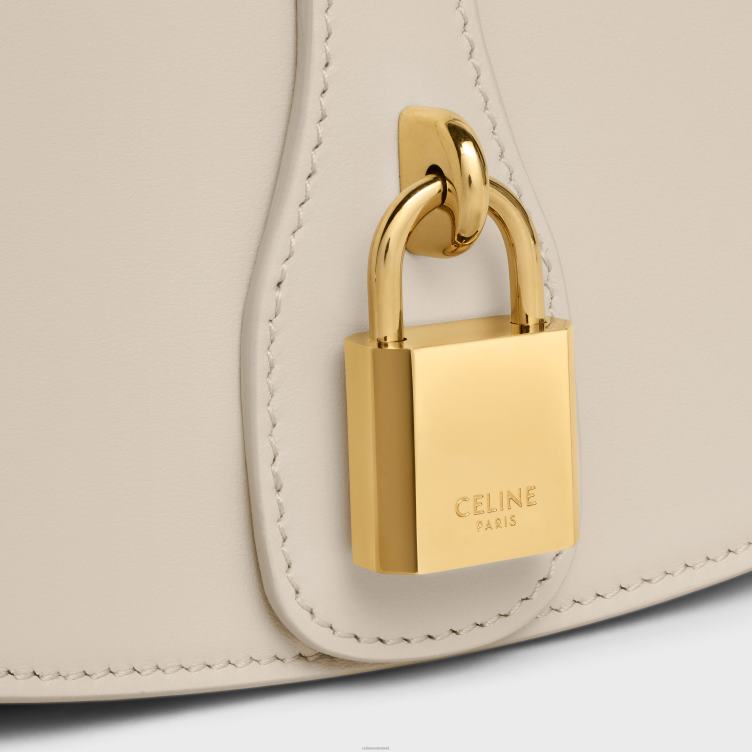 CELINE lichte steen clutch op band tabou van glad kalfsleer 4TLH8344