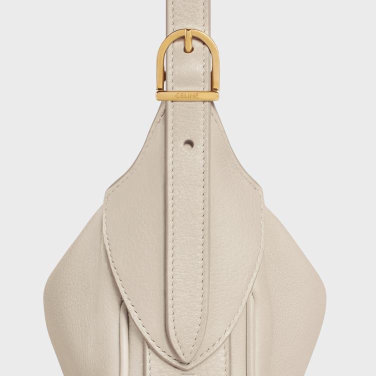 CELINE lichte steen mini-romy van soepel kalfsleer 4TLH8341