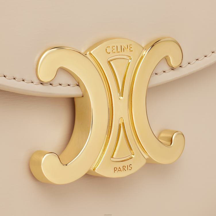 CELINE naakt mini besace clea van glanzend kalfsleer 4TLH8361