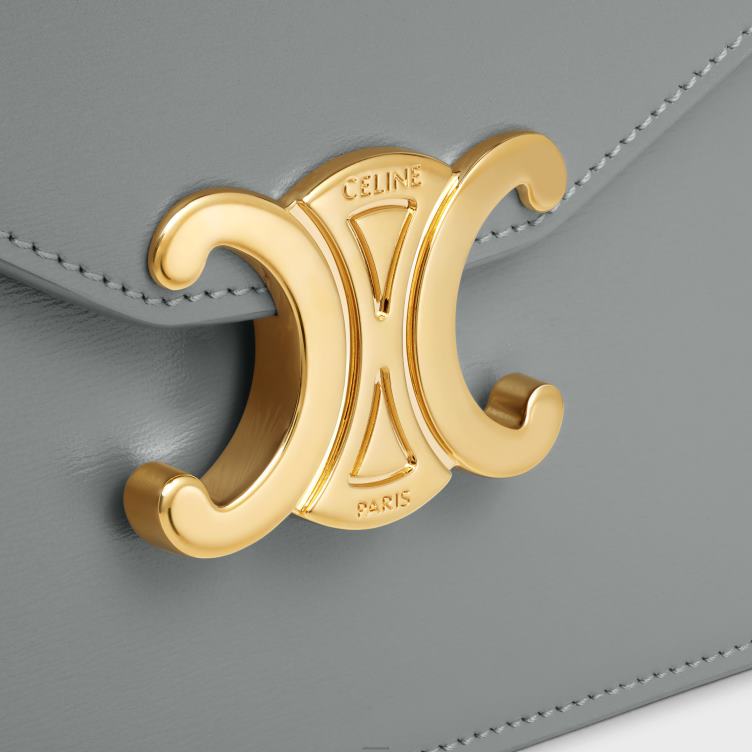 CELINE zink portemonnee aan ketting margo van glanzend kalfsleer 4TLH8315