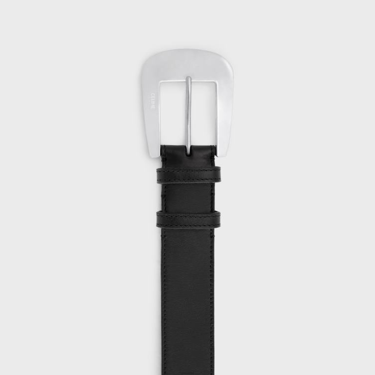 CELINE zwart grote marcoriem van vintage kalfsleer 4TLH81016