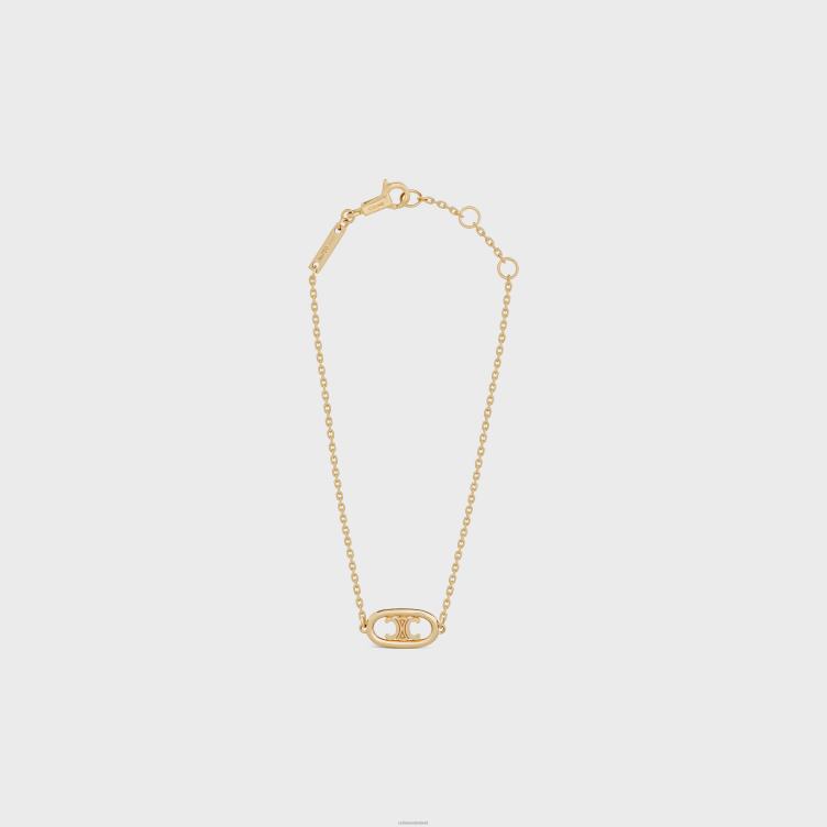 CELINE geel goud maillon triomphe armband in 4TLH81384