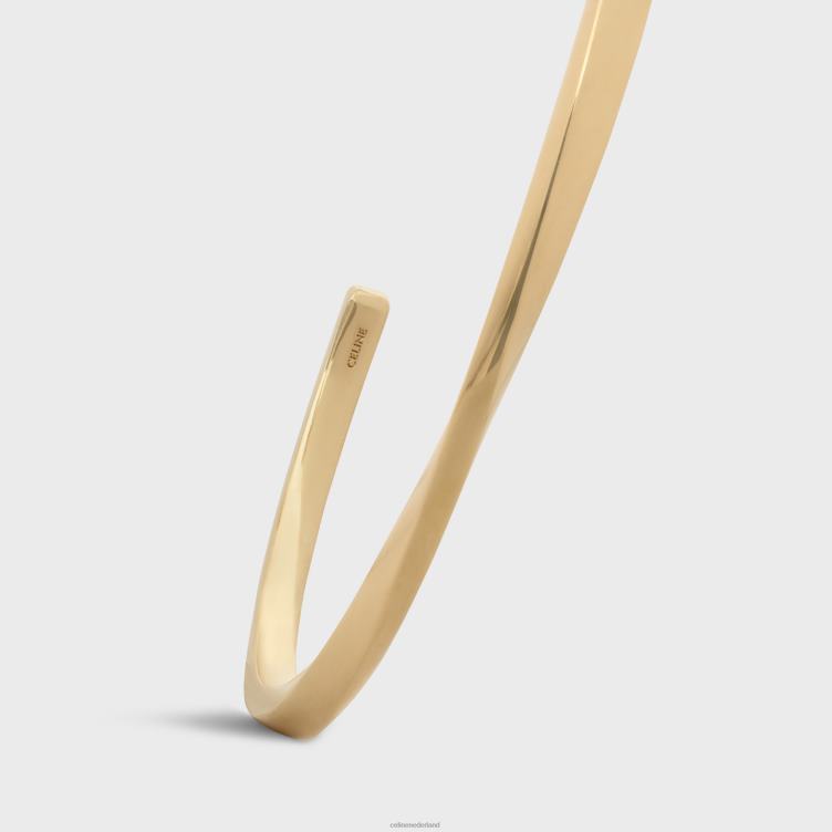 CELINE geel goud torsiearmband in 4TLH81406