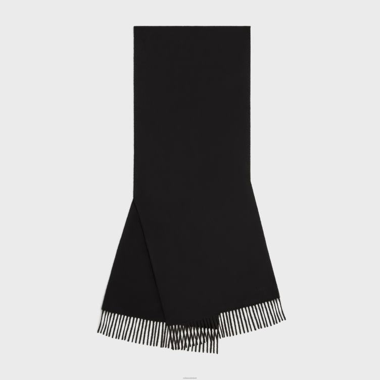 CELINE zwart sjaal van kasjmier 4TLH82259