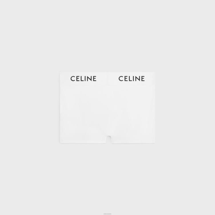 CELINE wit boxershorts van katoenen jersey 4TLH82273
