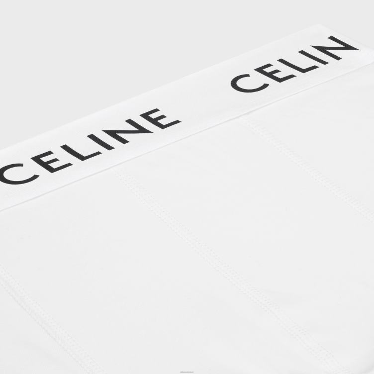 CELINE wit boxershorts van katoenen jersey 4TLH82273