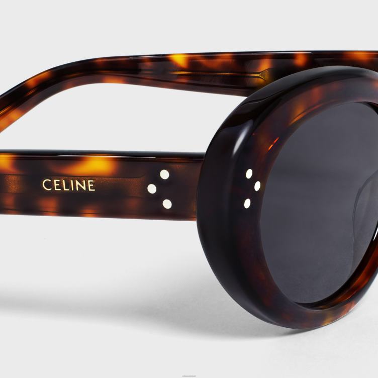 CELINE donker havana Cat eye s193 zonnebril van acetaat 4TLH81133