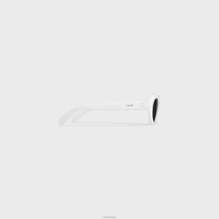 CELINE wit Cat eye s193 zonnebril van acetaat 4TLH81134