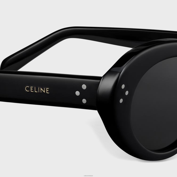 CELINE zwart Cat eye s193 zonnebril van acetaat 4TLH81132