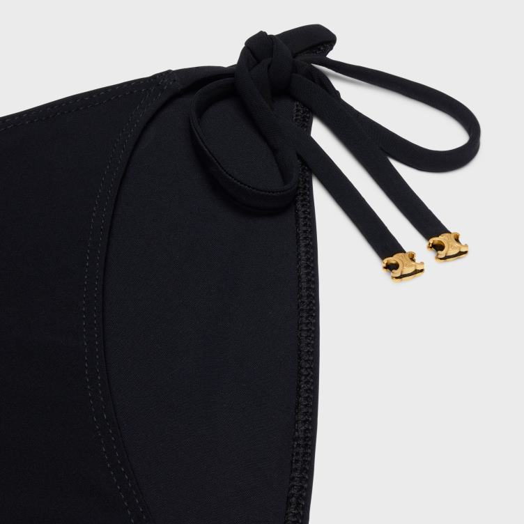 CELINE zwart triomphe zwembroekje van matte jersey 4TLH8906