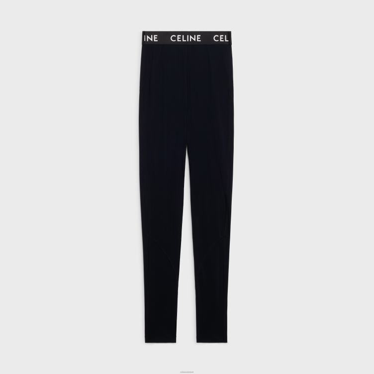 CELINE zwart legging technische jersey 4TLH8884