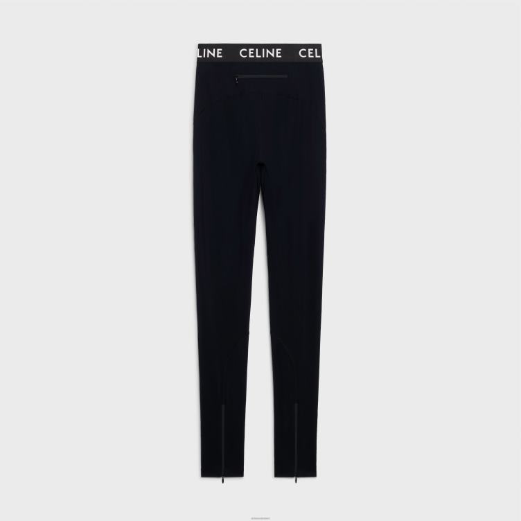 CELINE zwart legging technische jersey 4TLH8884