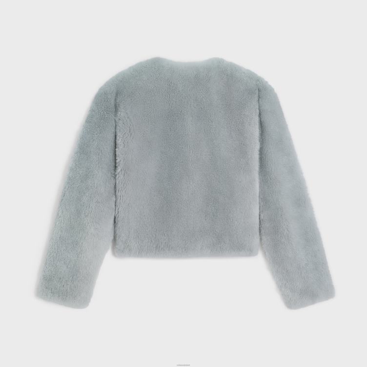 CELINE lichtgrijs vest van geitenkasjmier 4TLH8621