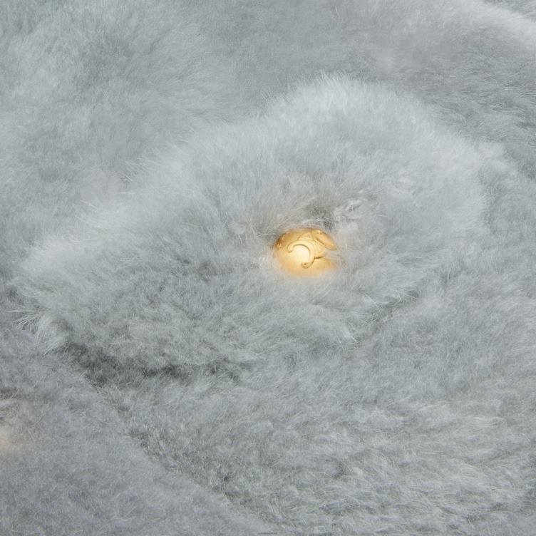 CELINE lichtgrijs vest van geitenkasjmier 4TLH8621