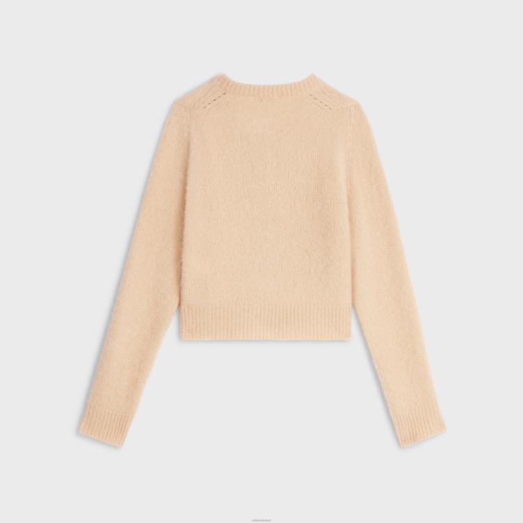 CELINE rietje triomphe vest in kasjmier en zijde 4TLH8762