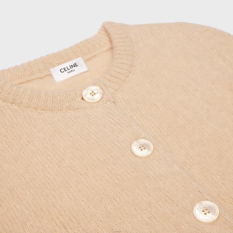 CELINE rietje triomphe vest in kasjmier en zijde 4TLH8762