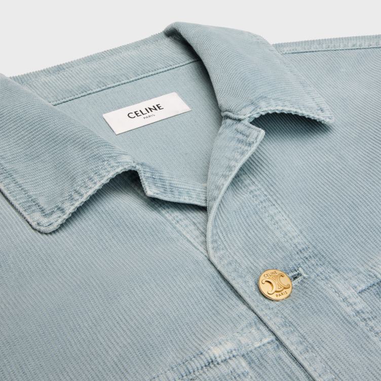 CELINE oude corduroy spoeling autojas van corduroy 4TLH8567