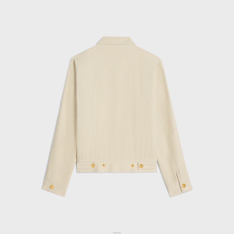 CELINE ruwe was truckerjack van corduroy 4TLH8735