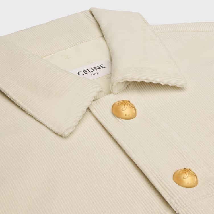 CELINE ruwe was truckerjack van corduroy 4TLH8735