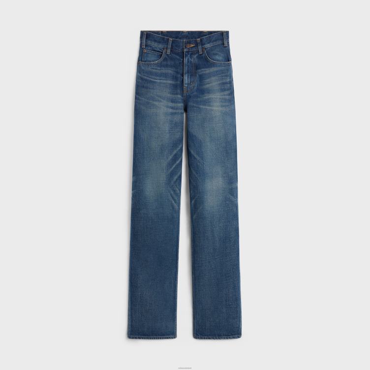 CELINE donkere uniewassing Kittyjeans van denim 4TLH8647