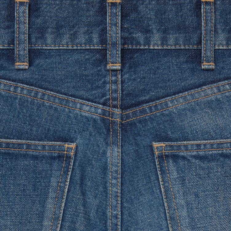 CELINE donkere uniewassing Kittyjeans van denim 4TLH8647