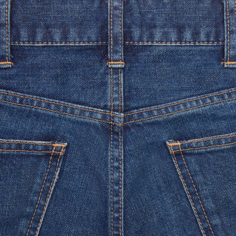 CELINE donkere uniewassing skinnyjeans van denim 4TLH8869