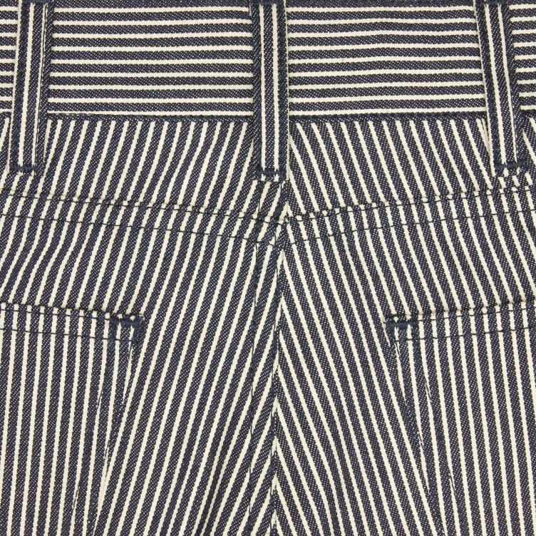 CELINE gespoeld Jane uitlopende jeans met hickorystrepen 4TLH8854