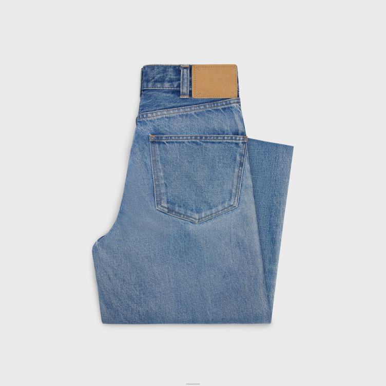 CELINE pismo wassen Kittyjeans van denim 4TLH8857