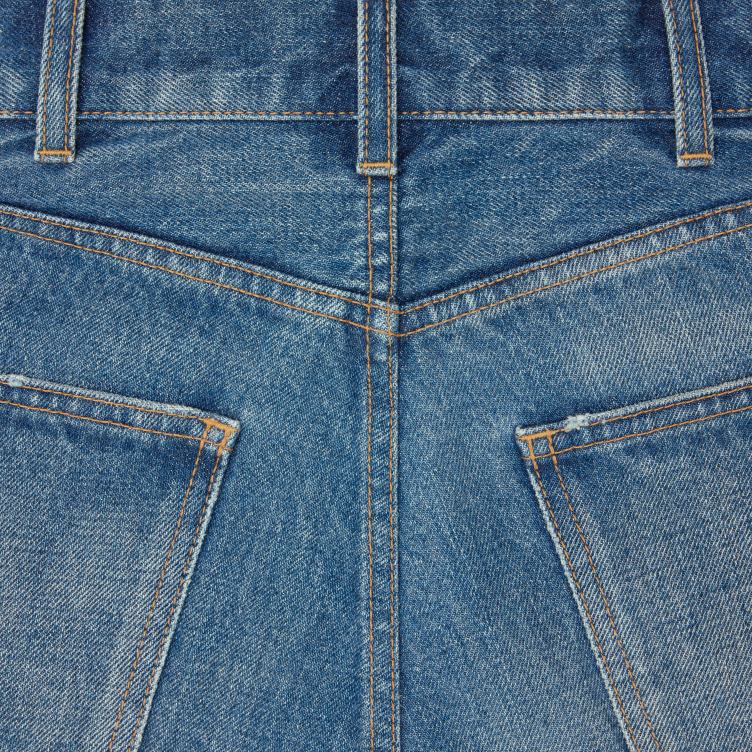 CELINE unie wassen Margaretjeans van denim 4TLH8860