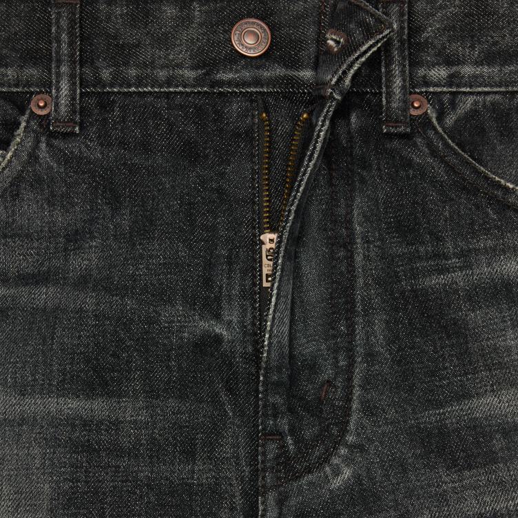 CELINE zwarte ijsspoeling Kitty-jeans van denim met wassing 4TLH8646