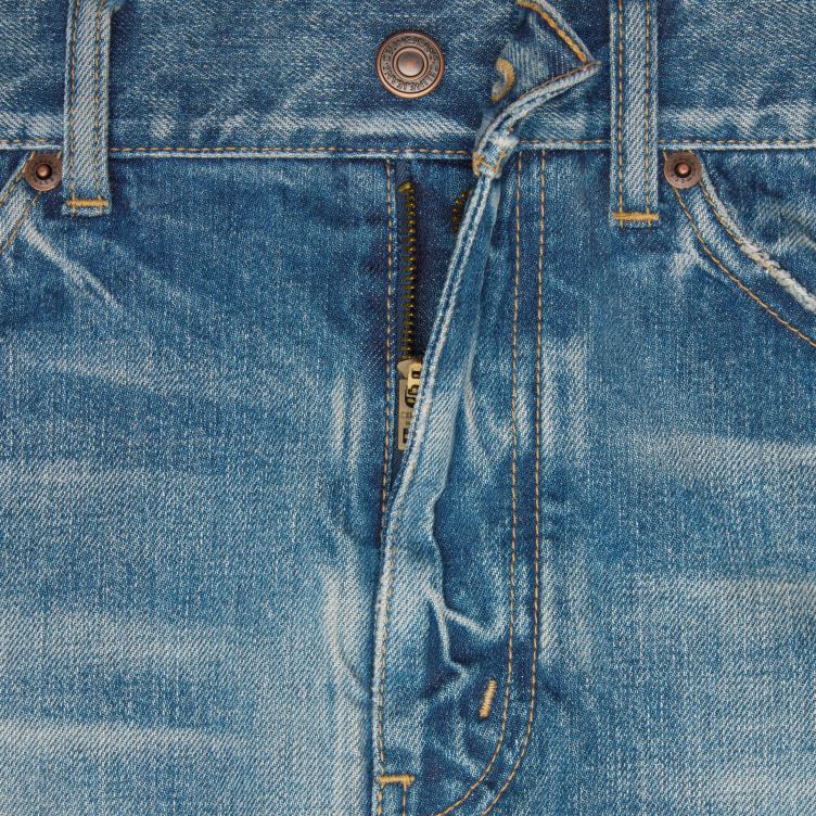 CELINE elektrische hemel Skateshort van denim met wassing 4TLH8590